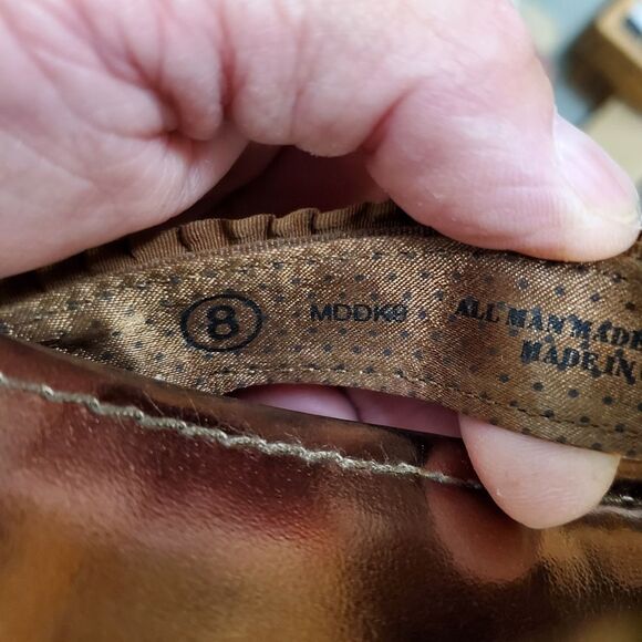 Lindsay Phillips SwitchFlops Bronze Sandals Size 8 - Picture 7 of 11